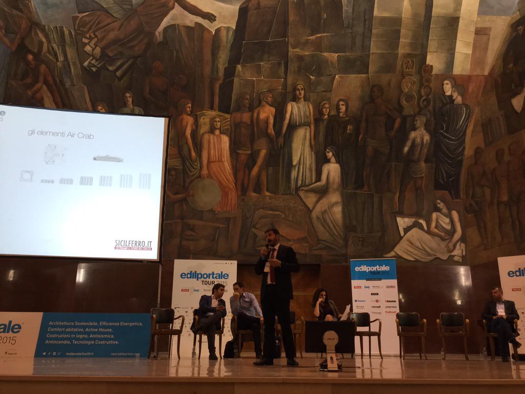 davidemichetti's tweet photo. #EdilportaleTour2015 ##Roma @Sicilferro #vespaioisoareato @edilportale @agoraact @NLantschner @ChiaraTonelli http://t.co/Rqcpqe5lQT