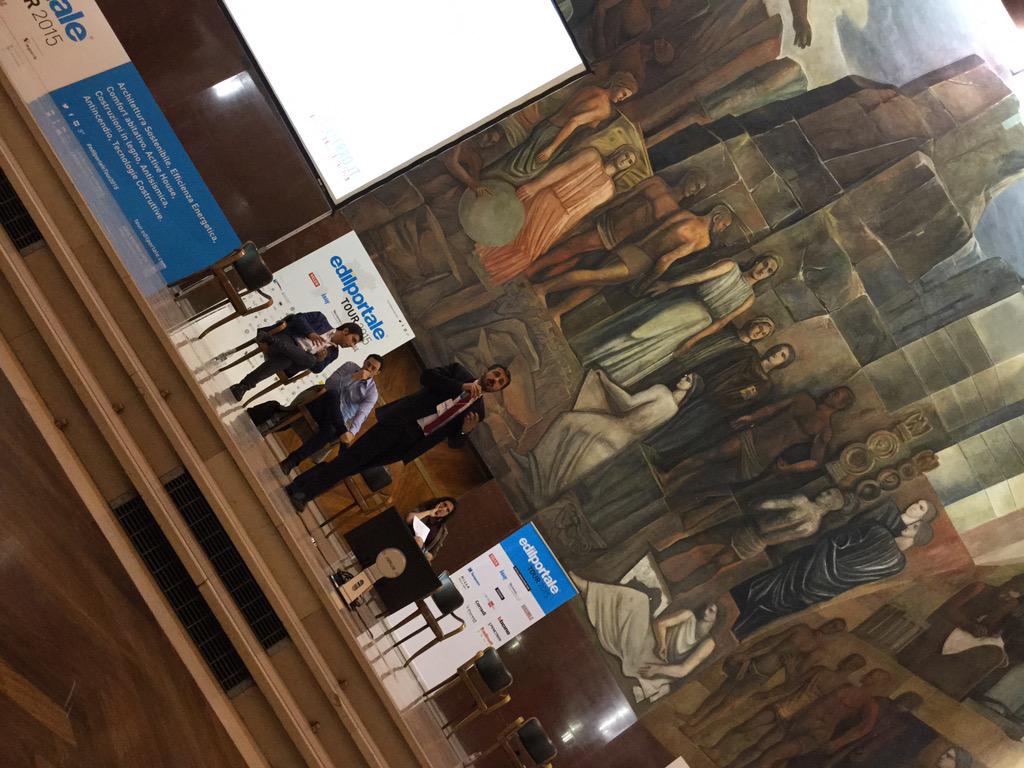 davidemichetti's tweet photo. #EdilportaleTour2015 ##Roma @Sicilferro #vespaioisoareato @edilportale @agoraact @NLantschner @ChiaraTonelli http://t.co/Rqcpqe5lQT