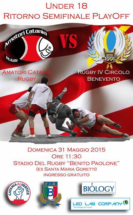 catanialvertice's tweet photo. Sosteniamo i ragazzi dell'Amatori Catania Rugby!!!

Campo "Benito Paolone" domenica 31 maggio ore 11:30 http://t.co/XxzuKmvixw