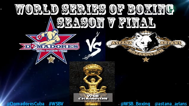 DomadoresCuba's tweet photo. La #Final de la @WSB_Boxing será los días 20 y 21 de junio proximo. #WSBV.
http://t.co/8rdUnfe31i http://t.co/MUX5EdjTFY