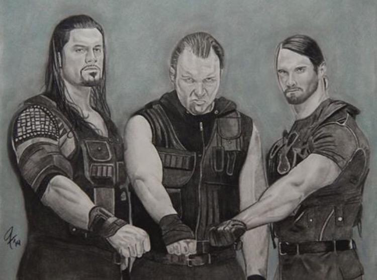  Happy Birthday to Seth Rollins! Hand drawn in charcoal.  