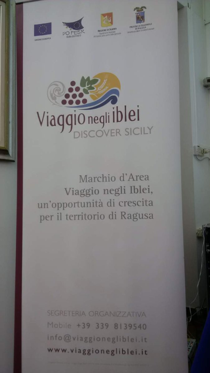 <a href="/VisioniWeb/">Visioni</a> con <a href="/TrustYou/">TrustYou</a>, @RESHBD e <a href="/seonweb/">Seonweb</a> per parlare di #webmarketing per il progetto #ViaggioNegliIblei