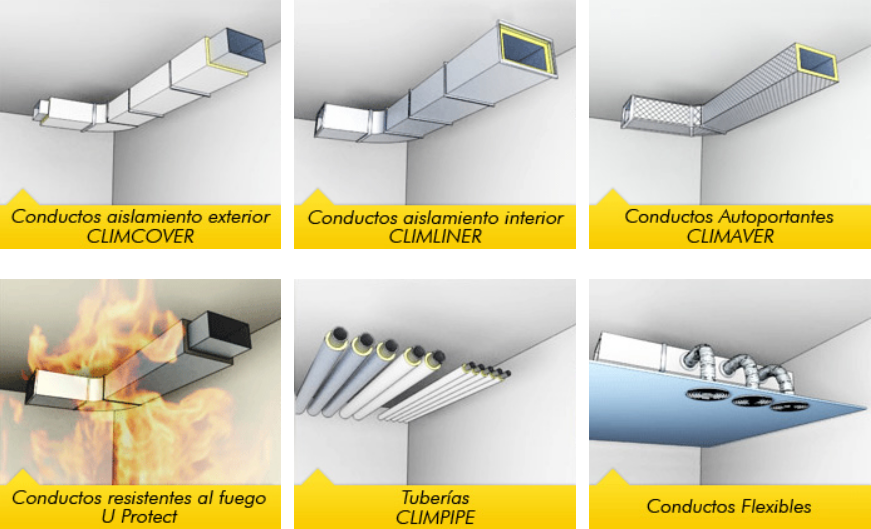 Confort térmico, acústico, #eficiencia y seguridad con nuestras aplicaciones #climatización isover.es/Aislamiento-Te…