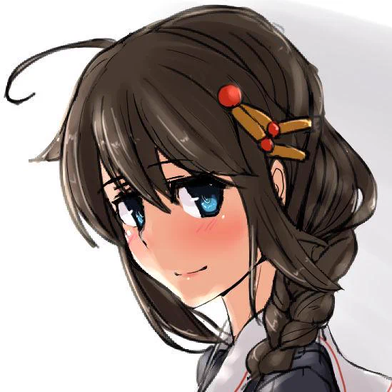 twitterのプロフィール画像用の時雨ちゃん描いてたけどうーん… 