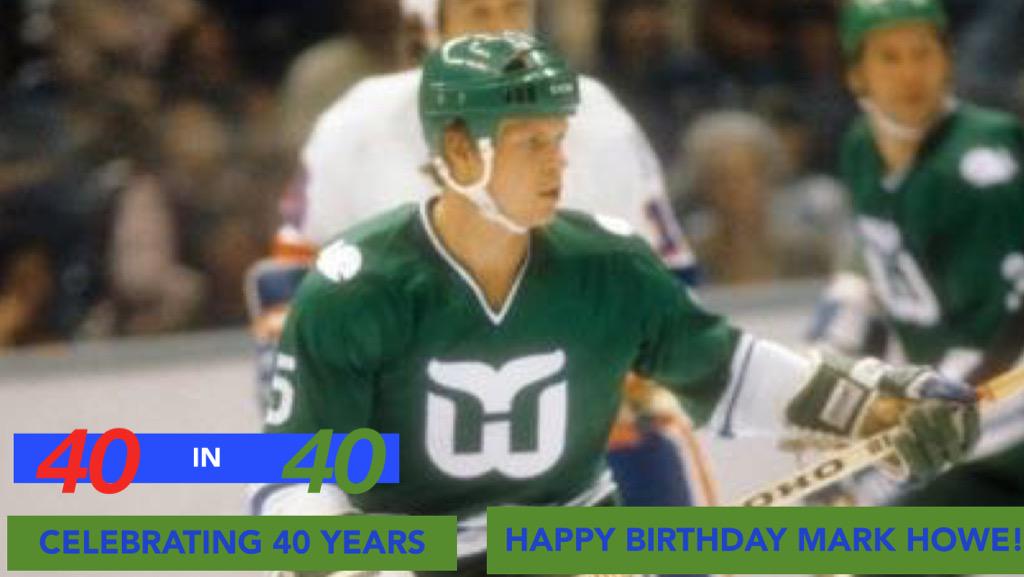  Happy Birthday to Mark Howe! 