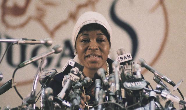 Happy Birthday to Malcolm X\s wife Betty Shabazz! 