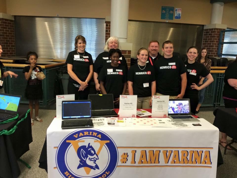 VarinaHS_Leader's tweet photo. Varina was well represented last night at the #Henrico21 Awards last night @Henrico_21 http://t.co/fKxIoJ91KW
