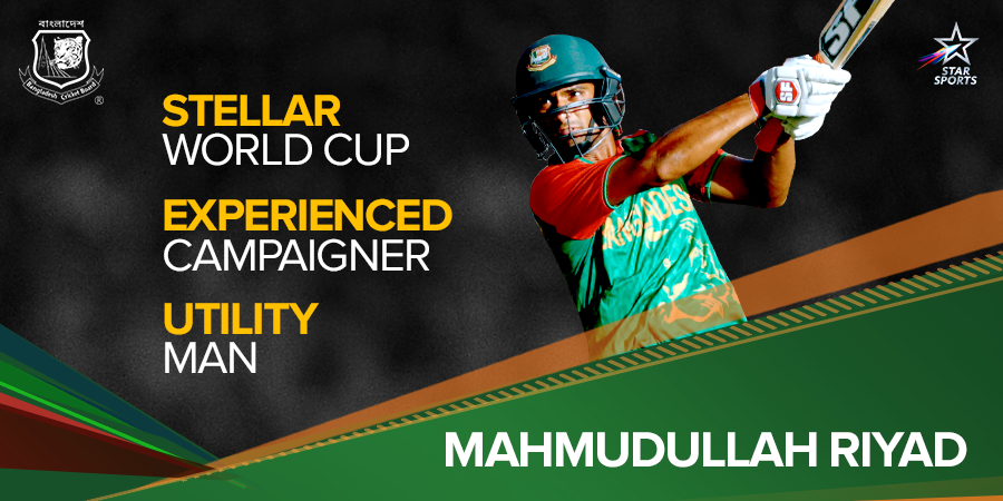 StarSportsIndia's tweet photo. After top-scoring for @BCBtigers at the World Cup, is Mahmudullah the biggest threat to Team India? #INDvBAN http://t.co/Wvny1N8rHm