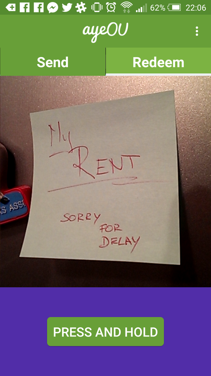 Our own Jacek_D has a novel use case for ayeOU #fintech ayeou.money