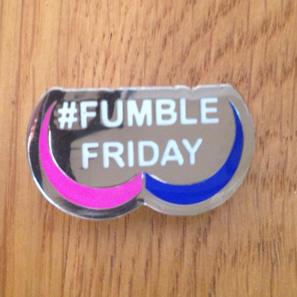 I'm giving away 2 of these tomorrow to two of our #FumbleFriday tweet retweeters. #YouHaveToBeInItToWinIt RT