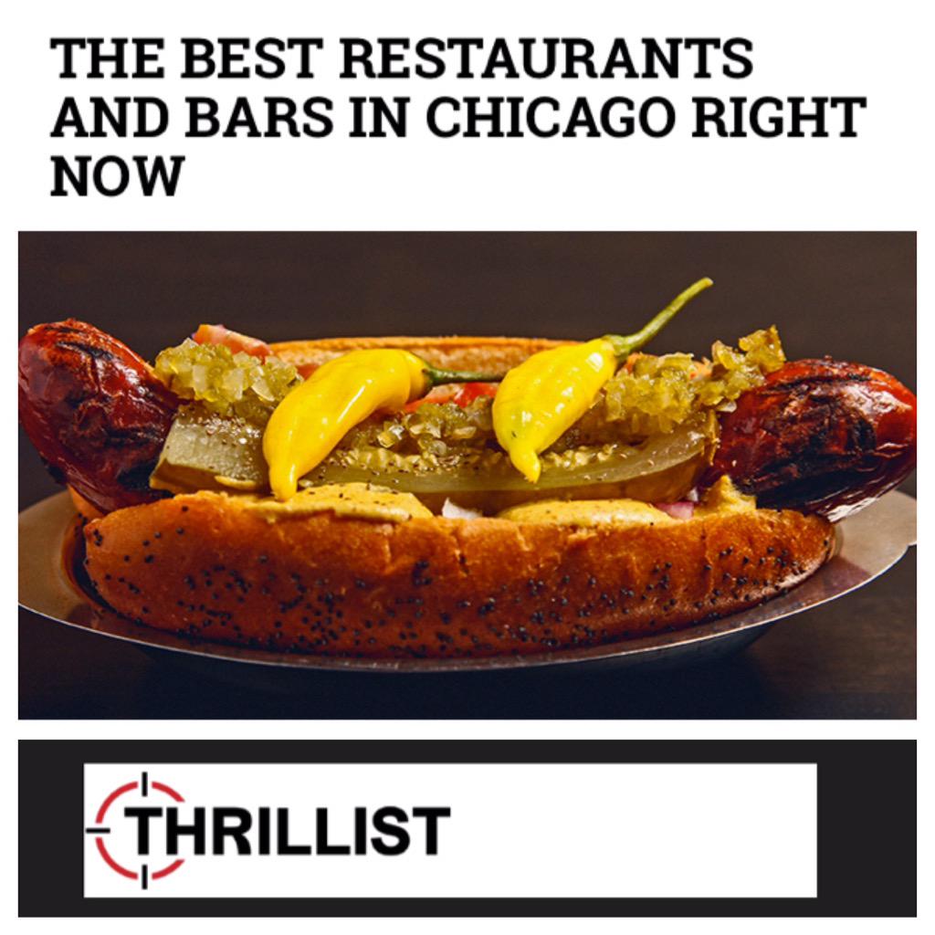 BillyDec's tweet image. "Best Restaurants &amp;amp; Bars Right Now: bit.ly/1AxR6iE" via @Thrillist includes @DuckInnChicago