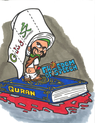 Ransoms_Note's tweet photo. Free Speech Exercise
More Mo Toons
#tcot
#CartoonJihad http://t.co/GhzOzobDul