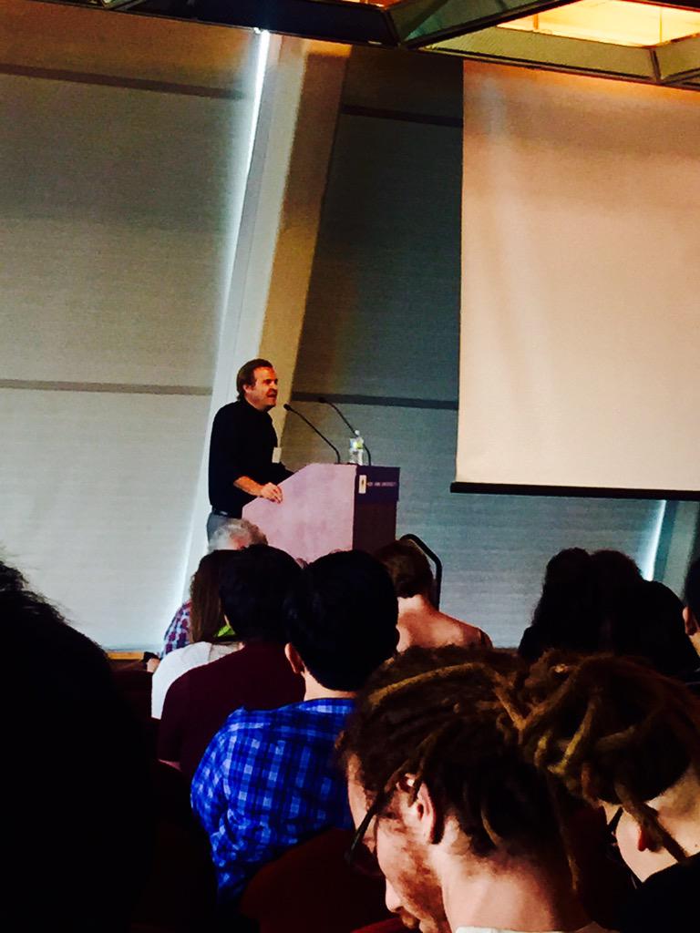 LeDouxScience's tweet image. Eric Klann wrapping up the last session of the day #AdvancesMemory #NYU #Neuroscience