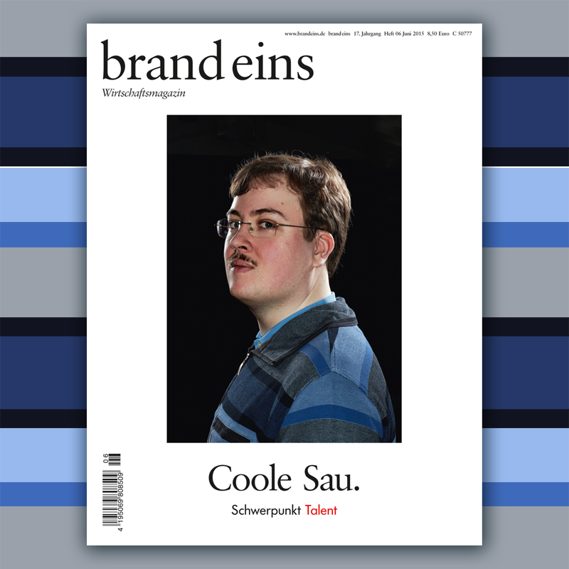 brandeins's tweet photo. brand eins Ausgabe 6/2015
Schwerpunkt: Talent
Ab Freitag am Kiosk, jetzt schon in der App! http://t.co/KD2JCrzby1