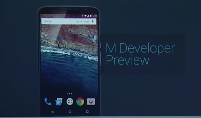TechMonkeyBE's tweet photo. Google toont nieuwe #Android versie: M gaat om gebruikerservaring met betere accuduur http://t.co/dafChIvbrE #io15 http://t.co/il2ihaY69a