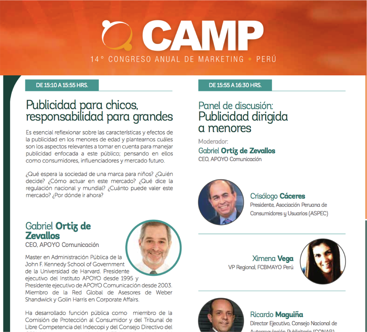 FCBMayoPeru's tweet photo. Este 10 de julio, @ximenavega participará como panelista en el #CAMP2015 ->  http://t.co/KydMeCveSV http://t.co/EtCa8GBuYB