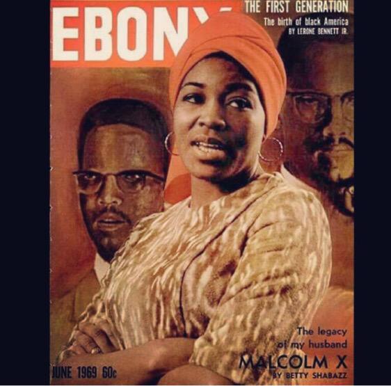 In awe at the way Betty Shabazz carried on the work and anchored her family thru the storms. Happy Birthday. 