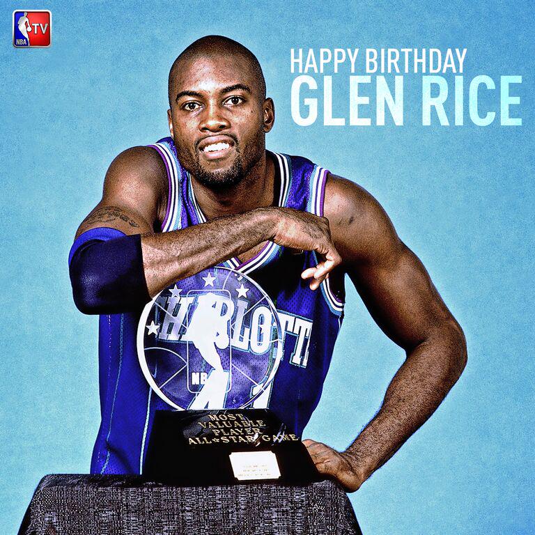 Happy Birthday to 3-time NBA All-Star Glen Rice! 