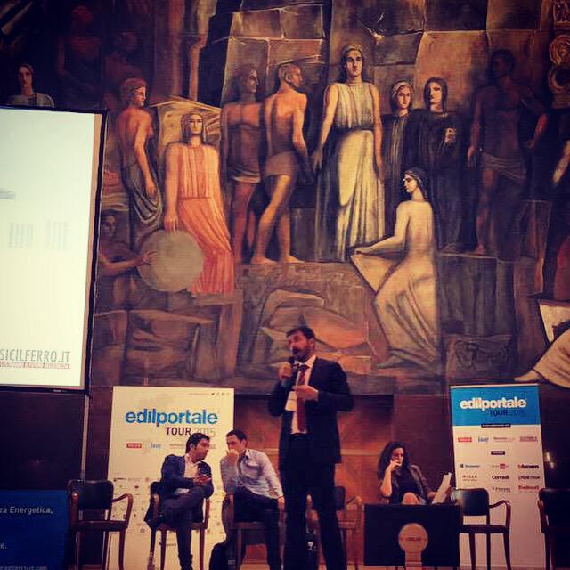 Sicilferro's tweet photo. Concluso #edilportaletour2015 un Grazie a @NLantschner @ChiaraTonelli @agoraact @davidemichetti lo Staff @Sicilferro http://t.co/YBfLS8vNnc