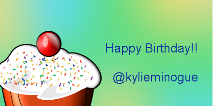 Kylie Minogue, Into The Blue Happy Birthday 