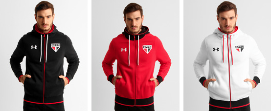 agasalho spfc under armour