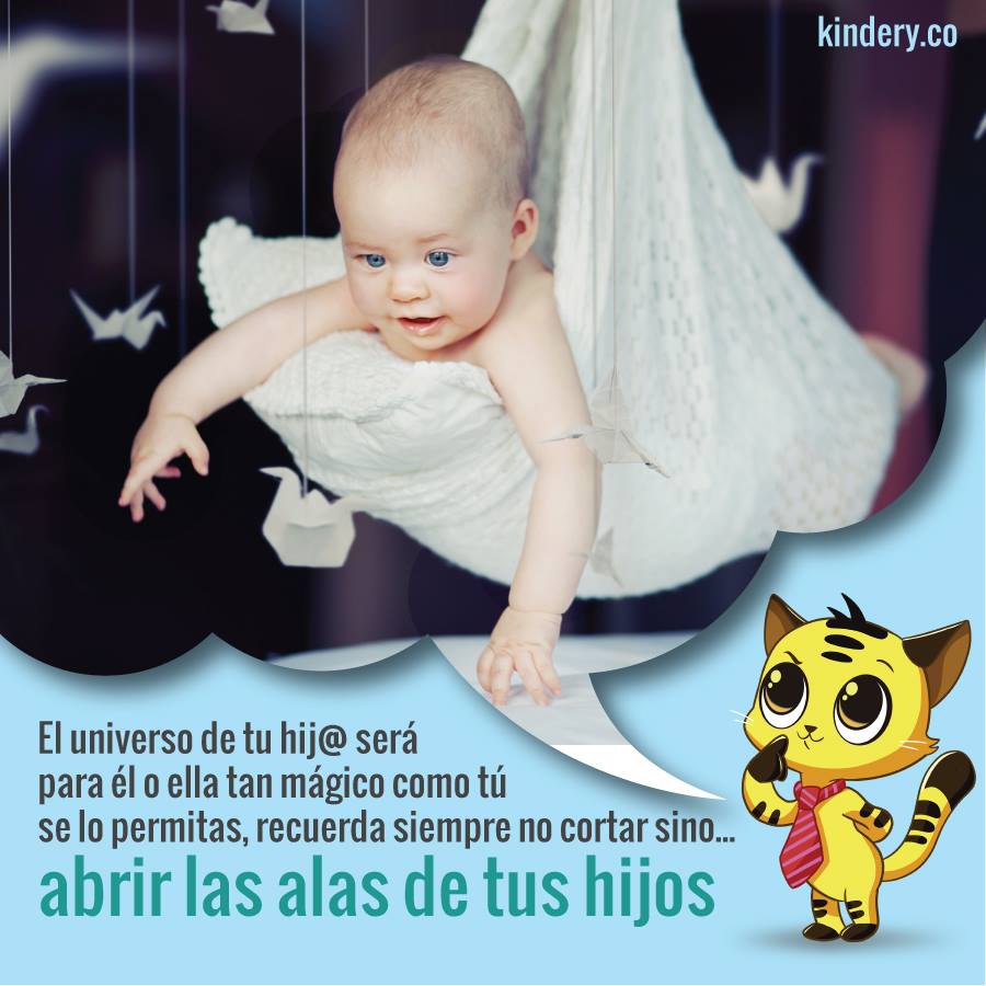 #Mamitaskindery un bebe nace con un mundo de posibilidades, en ti esta que sean una realidad
