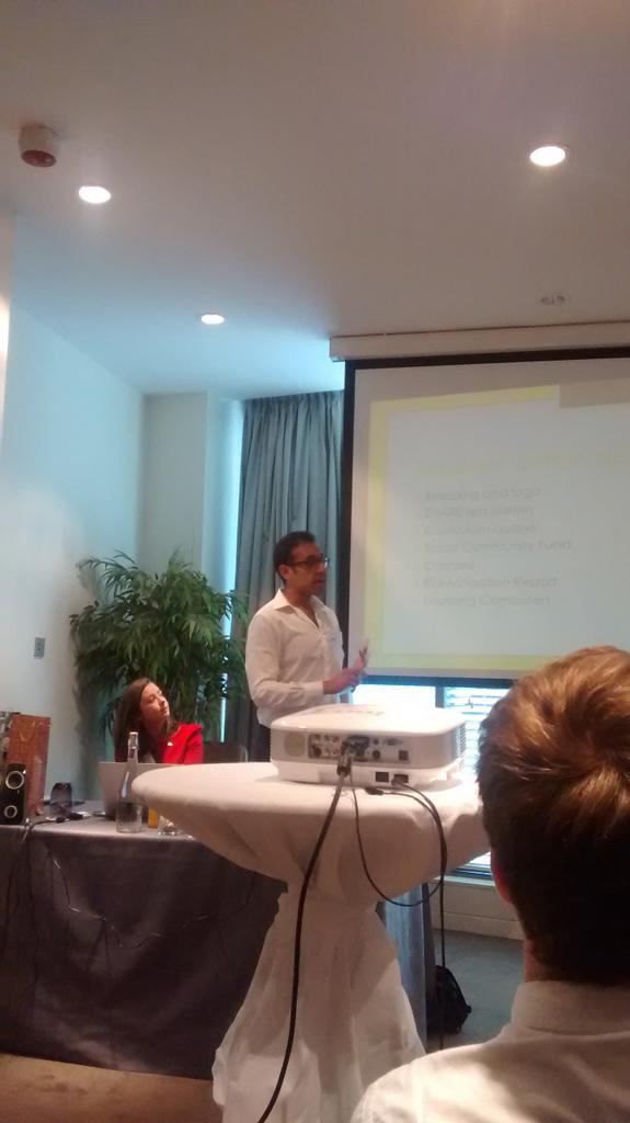 EabhaOLF's tweet image. Our amazing project leader Ali Khan speaking about his community project! @JCICork @jciireland #MeetLearnGrow