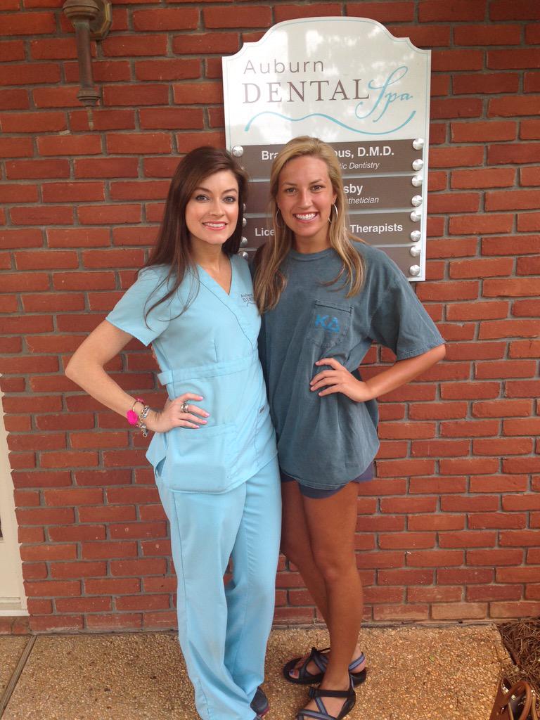 Thank you Auburn Dental Spa for preparing me for Miss AL with teeth whitening and a spray tan. They did a great job!