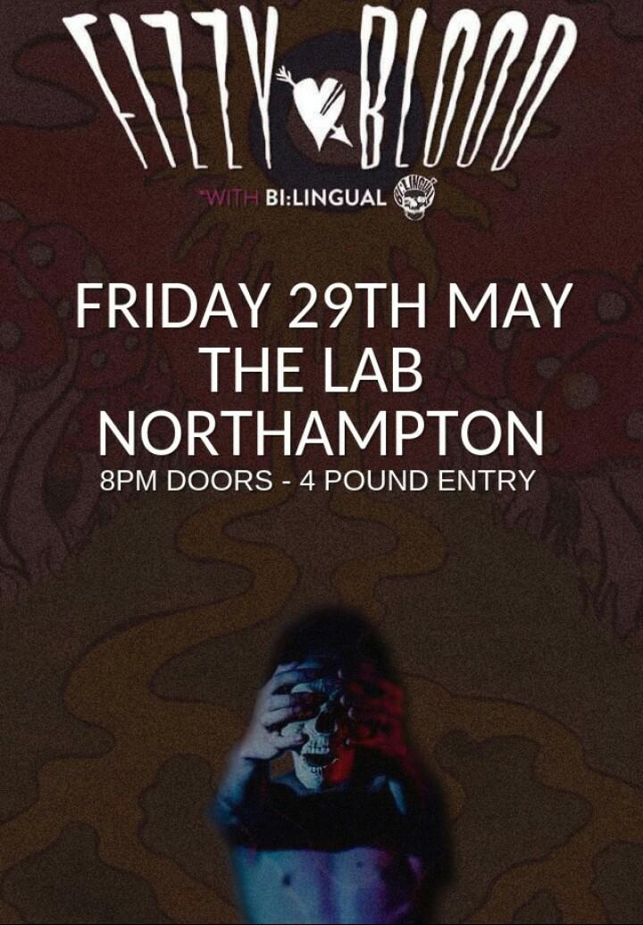 🎵 Tomorrow we play at The Lab in Northampton with <a href="/FIZZYBLOODMUSIC/">Fizzy Blood</a> and @bilingualrshit