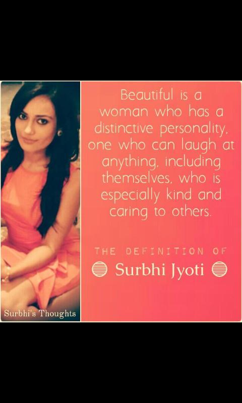 HAPPY BIRTHDAY TO SURBHI JYOTI 