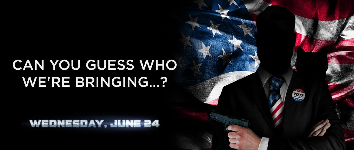 June 24th <a href="/Tablelist/">Tablelist</a> is throwing a campaign party for a big badass &amp; international playboy at <a href="/MarqueeNY/">Marquee Nightclub NY</a>. Guess who?