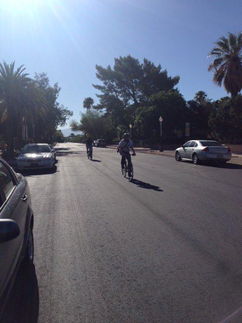 Brand new pavement on Third Street! Have you ridden it yet? What do you think?