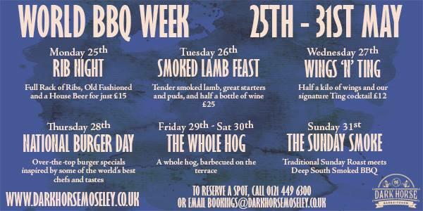 Brumpic's tweet photo. **Win**

To celebrate BBQ week @DarkHorseMosele you can win a hog roast and a beer for two this Saturday - RT to win http://t.co/MLW2FnjYNf