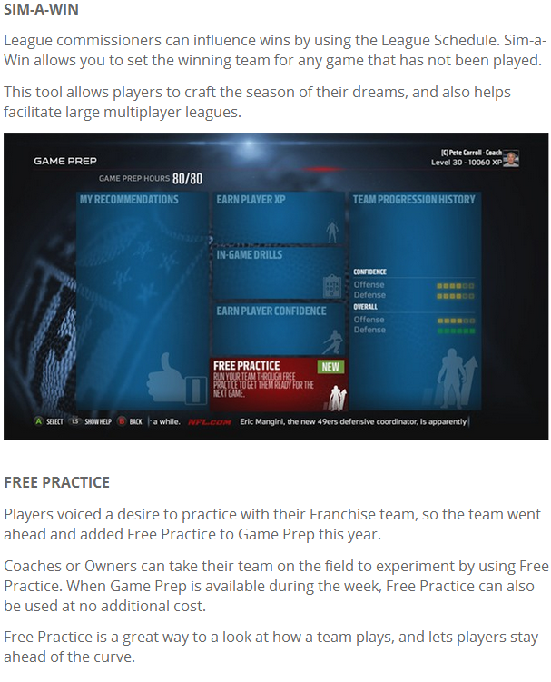 TheGamersLab's tweet photo. FINALLY!!! Being able to Sim A Win is SO important for any CFM and it's finally here. Plus you can Practice w/ team!! http://t.co/DfcnHD9W27