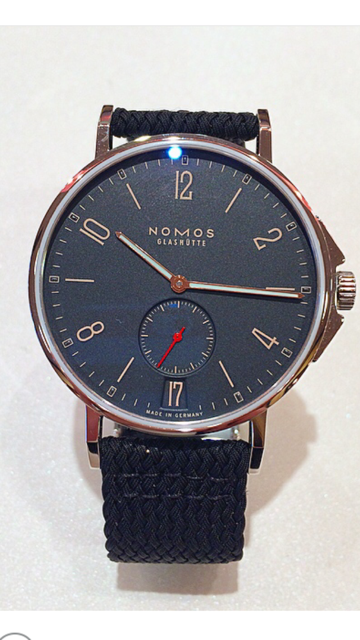 SwissFineTiming's tweet photo. The perfect summer addition to your collection the AHOI Atlantic @nomosglashuette #watchlove #watchaholic #womw #time http://t.co/JGusIl4lPM