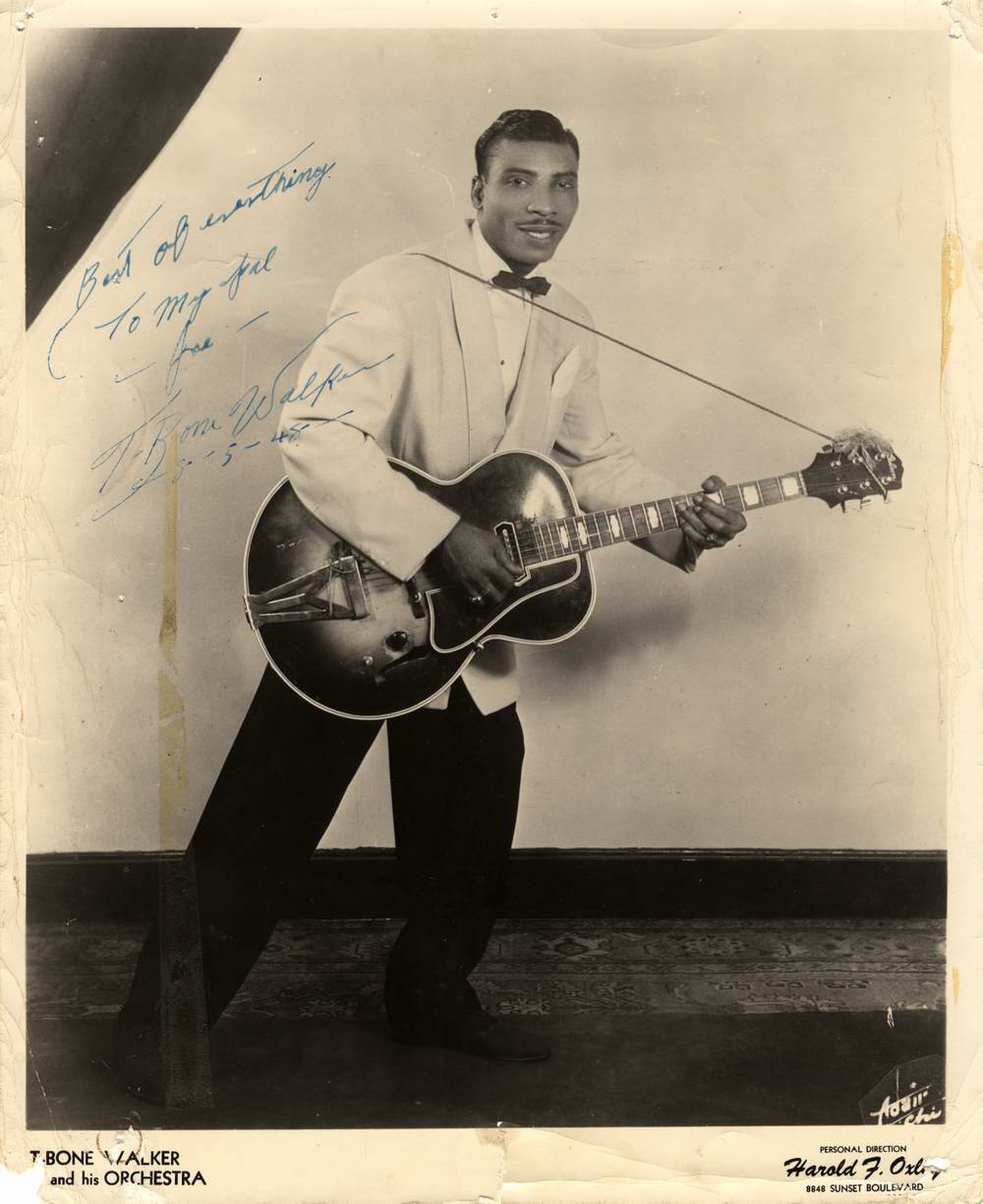 Happy birthday to T-Bone Walker and Billy Vera - Thanks for the cool music! 