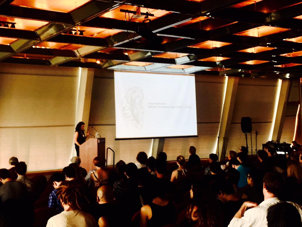 LeDouxScience's tweet image. Alison Adcock from @DukeU talking about the Neural Contexts for #AdaptiveMemory formation #AdvancesMemory