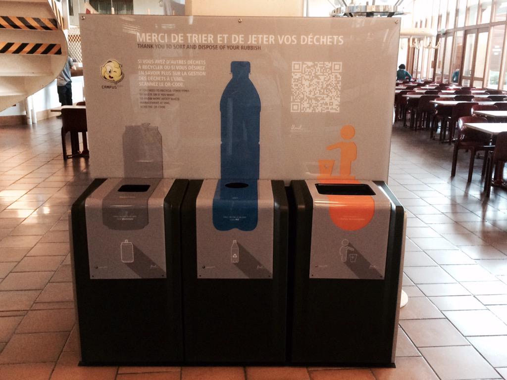 ecceite's tweet image. Bravo @unil, bonne initiative pour faciliter le tri des déchets!