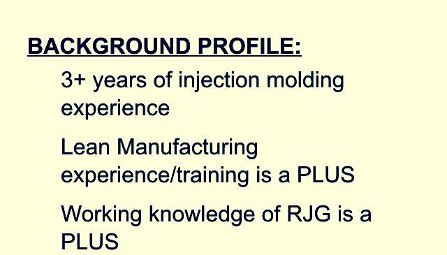 ArevoGroup's tweet image. #hiring #processtech #engineeringjobs #injectionmolding #manufacturingjobs #NCjobs #jobsearch jobs.arevogroup.com/jobseeker/Proc…