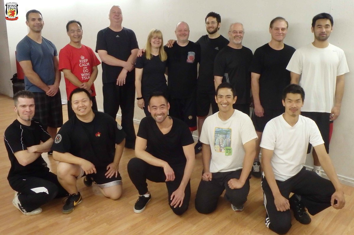 After months of reviewing Wooden-Dummy Chi-Sau sections, last class  w 13 of Wing Tsun Vancouver's advanced team.