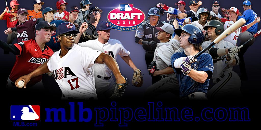 MLBPipeline's tweet photo. With #MLBDraft nearing (June 8-10), our Top @MLBDraft Prospects list has grown to 200. Dig in! http://t.co/ZVfHxVVJkO http://t.co/cvPEAtvwmY
