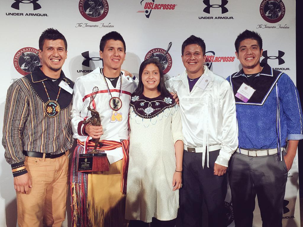 Big congrats to this family. What a run. <a href="/lyle4thompson/">LYLE THOMPSON</a> <a href="/j_thompson74/">Jeremy Thompson</a> <a href="/hiana22thompson/">Jerome Thompson</a> <a href="/miles2thompson/">Miles Thompson</a> <a href="/Tewaaraton/">Tewaaraton Award</a>