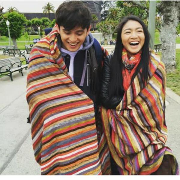 WeLoveJamesReid's tweet photo. #JaDineUpdates OTWOL Shooting at San Francisco
When they smile like this all the pain just goes away. http://t.co/ezJUnHaISU
