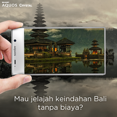 Ada 3 paket liburan ke Bali dan 5 AQUOS Crystal untuk kamu yang punya #SemangatTanpaBatas ! semangattanpabatas.com