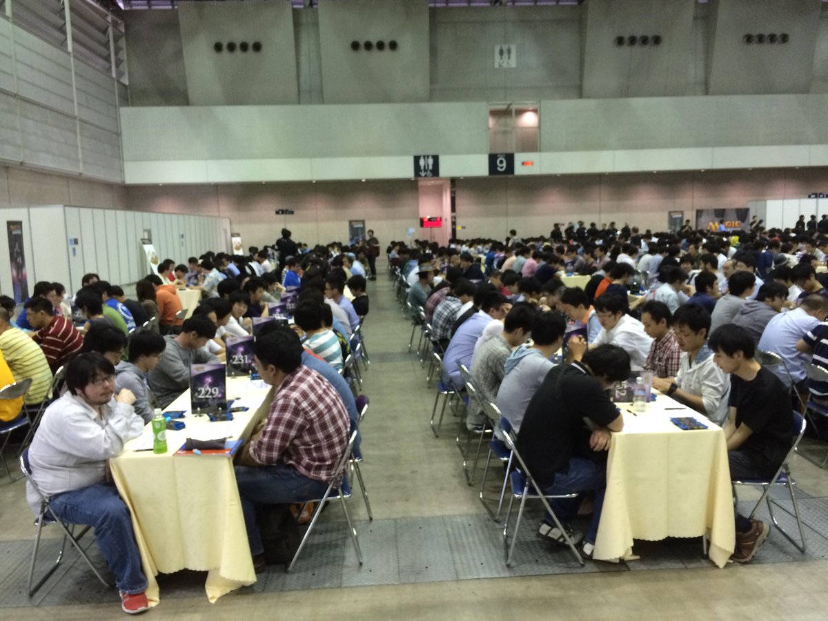 【GP千葉】ラストチャンストライアルシールド"Angel"は参加者530名で開始しました！(伊藤航) #GPChiba #mtgjp