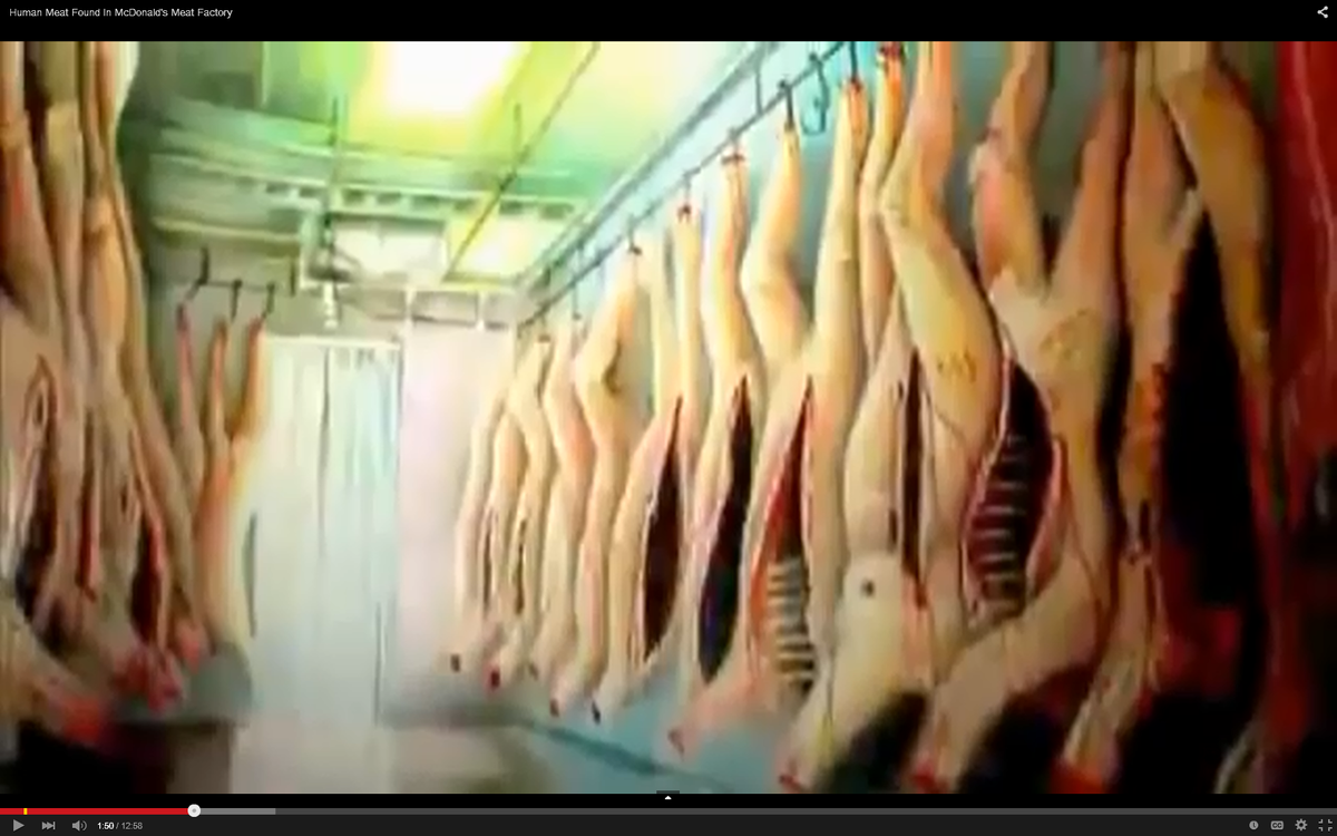 SecretFilesDocs's tweet image. #BurgerDay #BurgerForLife #burger

Human Meat Found In McDonald's Meat Factory .zip 483.7 MB

mega.co.nz/#!4RkUjJJT!Dmd…