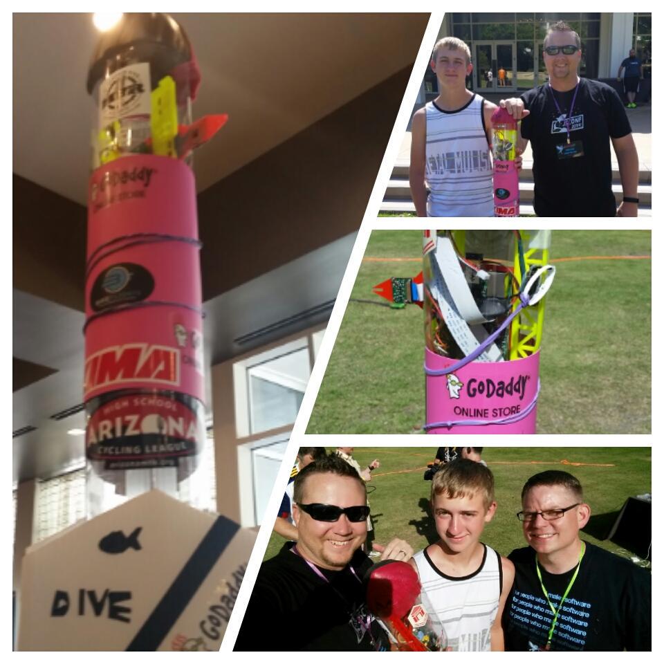 swankygd's tweet image. Fun day at #noderockets at #jsconf2015 with @KodySwencki. The #godaddy #onlinestore rocket did great! Thx @gmdayley !