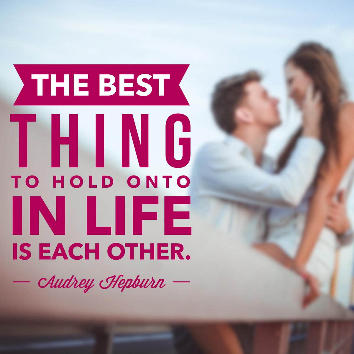 LoveTargetBook's tweet image. The best thing to hold onto in life is each other!