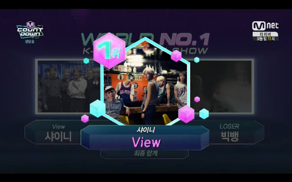 SHINee_Mexico's tweet photo. [INFO] SHINee ganó el primer lugar en M!Countdown #SHINeeView2ndWin
▶ Comparte tus comentarios http://t.co/XrjGyjtaPA http://t.co/yQjW2fAPK1