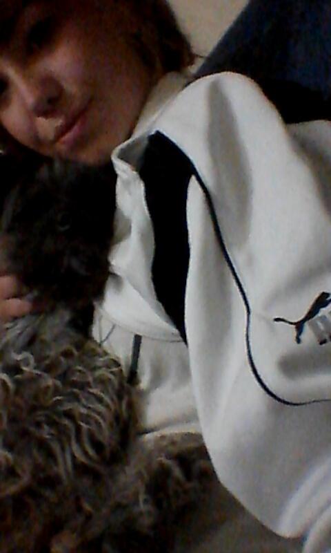 Albada9's tweet photo. Hay que ver pequeña cuanto nos vas a hacer sufrir. Aquí empiezas pequeña luchadora. 🐩😍❤ http://t.co/rTzzeUXNT7